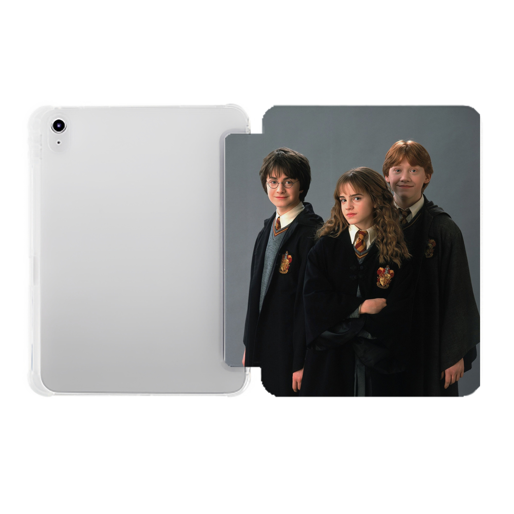 （画像用） Harry Potter ハリー・ポッターシリーズ IPad ケース ペン収納付き 三つ折りスタンド PUレザー×シリコン 対応機種9.5/10.5/10.9インチ